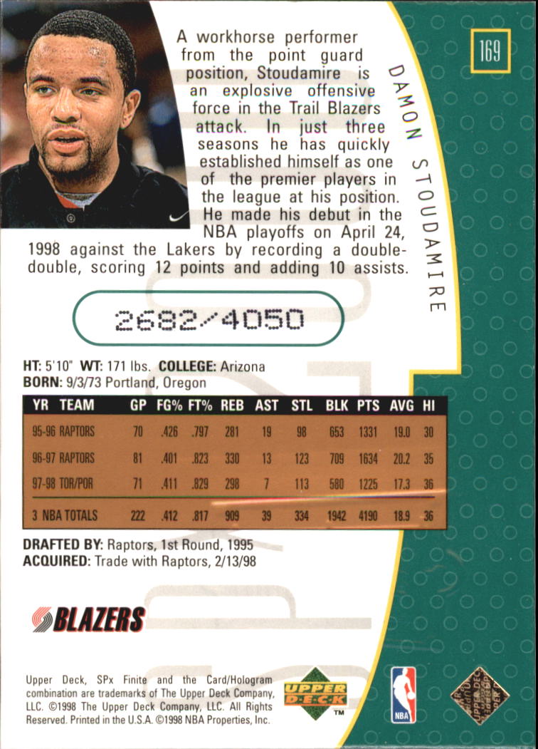 A9155- 1998-99 SPx Finite Bk Cards 1-250 +Inserts -You Pick- 15+ FREE US SHIP - Picture 87 of 119