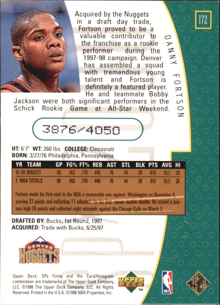 A9155- 1998-99 SPx Finite Bk Cards 1-250 +Inserts -You Pick- 15+ FREE US SHIP - Picture 91 of 119