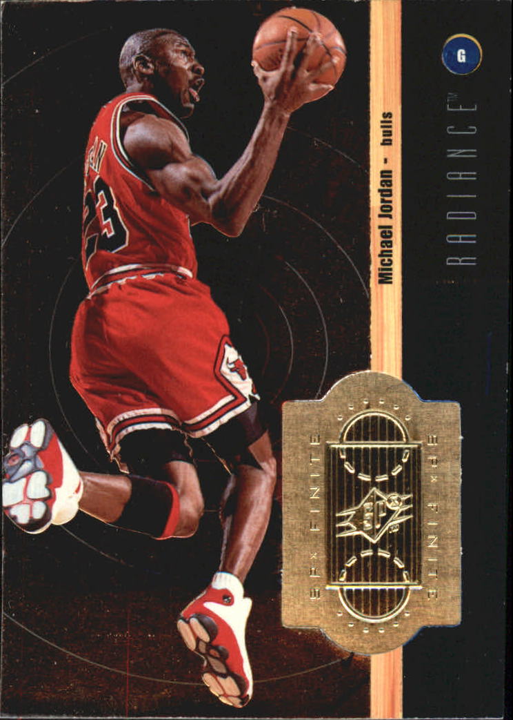 1998-99 SPx Finite Top Flight Kobe /1130 Michael Jordan 1998 SPx Finite #181 Top Flight - Radiance ⁄1130