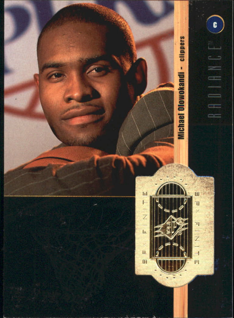 1998-99 SPx Finite Radiance #211 Michael Olowokandi