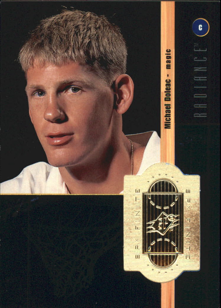 1998-99 SPx Finite Radiance #222 Michael Doleac