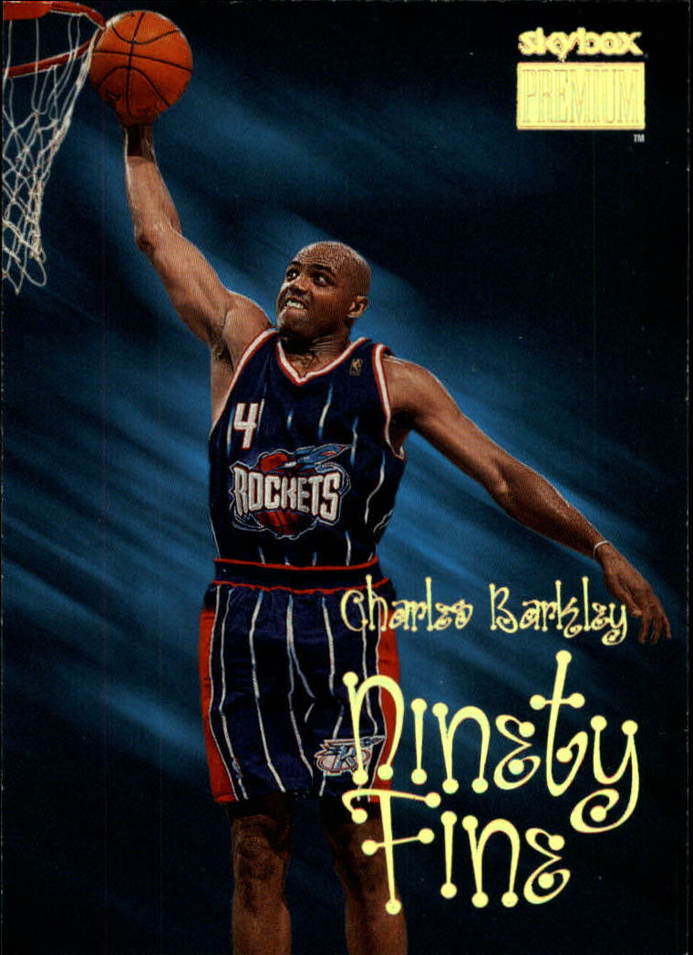 Charles Barkley Houston Rockets Basketball 8x10 Color Photo