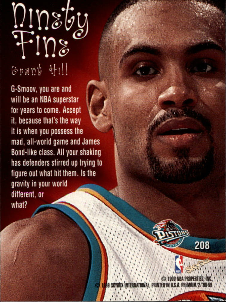 Grant Hill cards (1995-2021) Pistons Magic Clippers Duke - You Choose - Picture 98 of 272