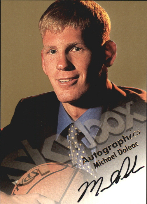 1998-99 SkyBox Premium Autographics #35 Michael Doleac
