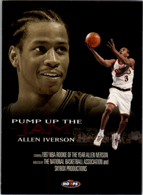 1998-99 Hoops Pump Up The Jam #2 Allen Iverson