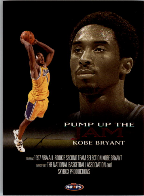 1998-99 Hoops Pump Up The Jam #4 Kobe Bryant