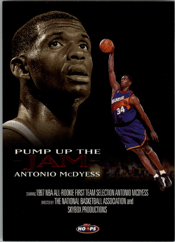 1998-99 Hoops Pump Up The Jam #10 Antonio McDyess