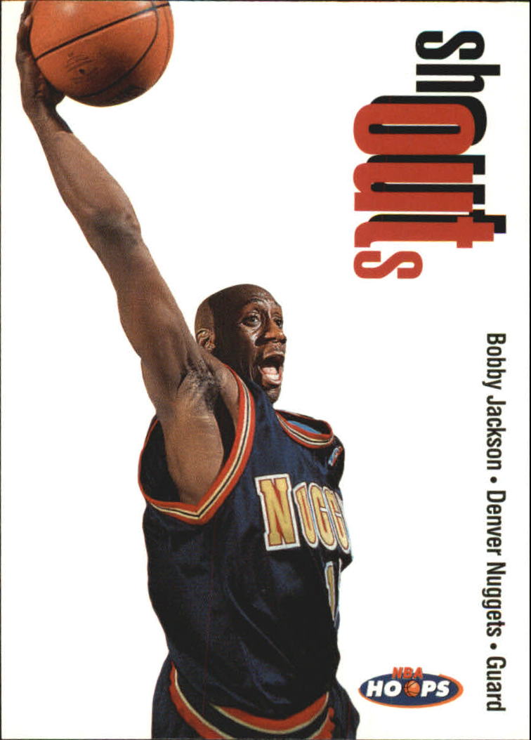 1998-99 Hoops Shout Outs #12 Bobby Jackson