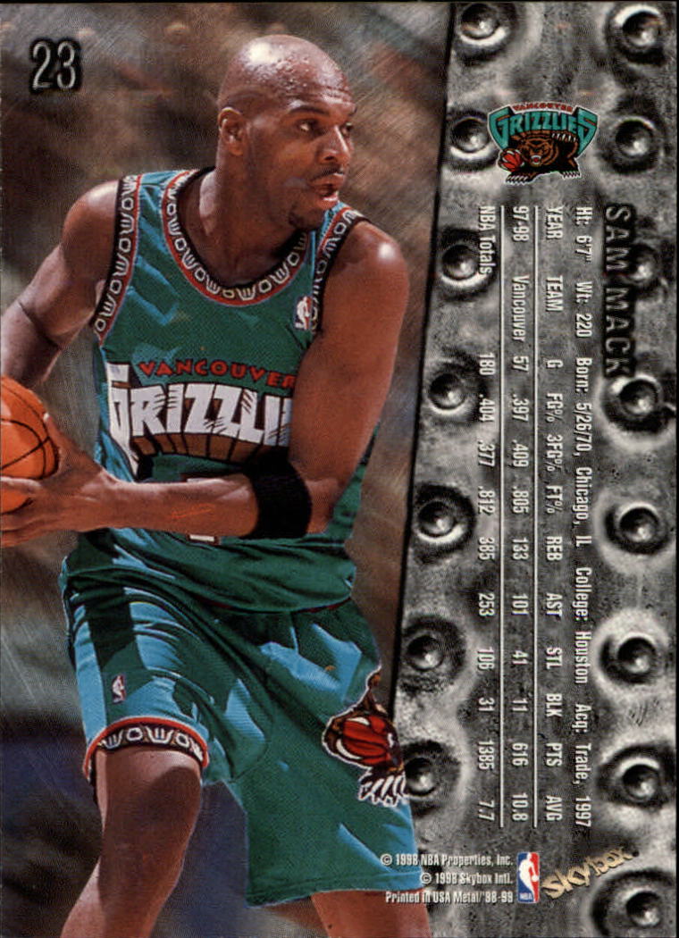 A9151- 1998-99 Metal Universe BK #s 1-125 +Inserts -You Pick- 15+ FREE US SHIP - Picture 33 of 174