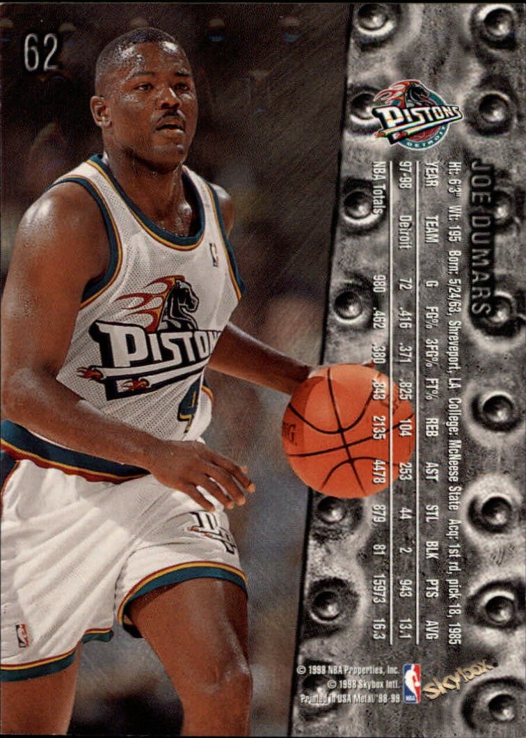 A9151- 1998-99 Metal Universe BK #s 1-125 +Inserts -You Pick- 15+ FREE US SHIP - Picture 86 of 174