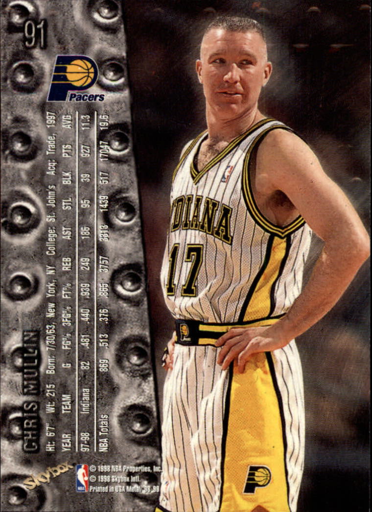 A9151- 1998-99 Metal Universe BK #s 1-125 +Inserts -You Pick- 15+ FREE US SHIP - Picture 124 of 174