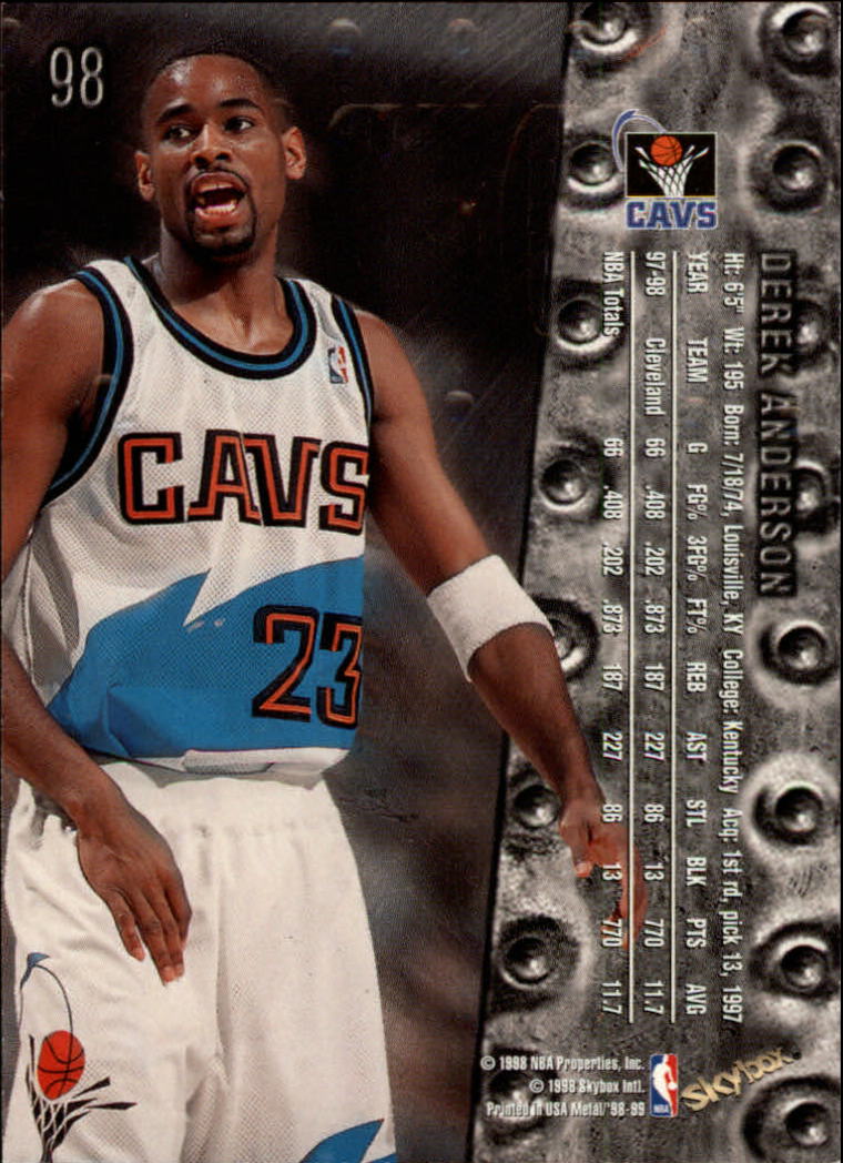 A9151- 1998-99 Metal Universe BK #s 1-125 +Inserts -You Pick- 15+ FREE US SHIP - Picture 134 of 174