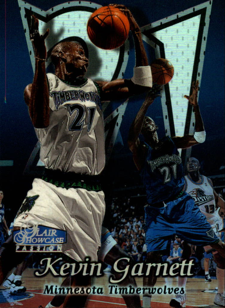 1998-99 Flair Showcase Row 2 #4 Kevin Garnett - NM - Ziggy