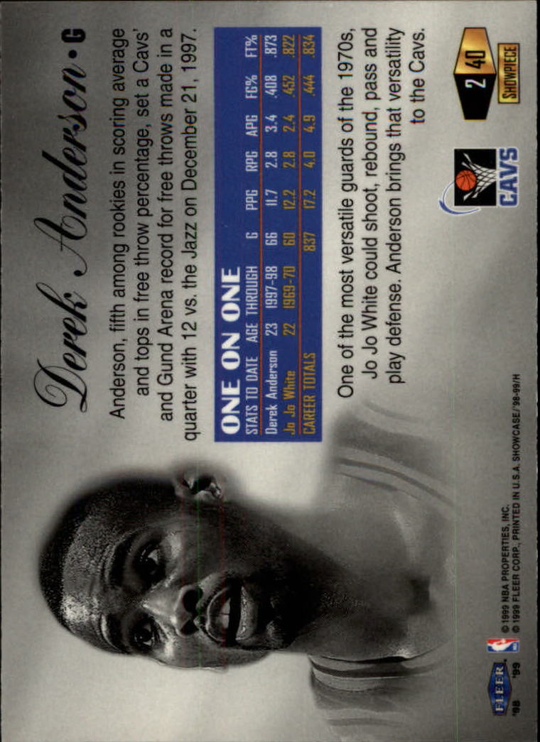 1998-99 Flair Showcase Row 2 #41 Patrick Ewing back image