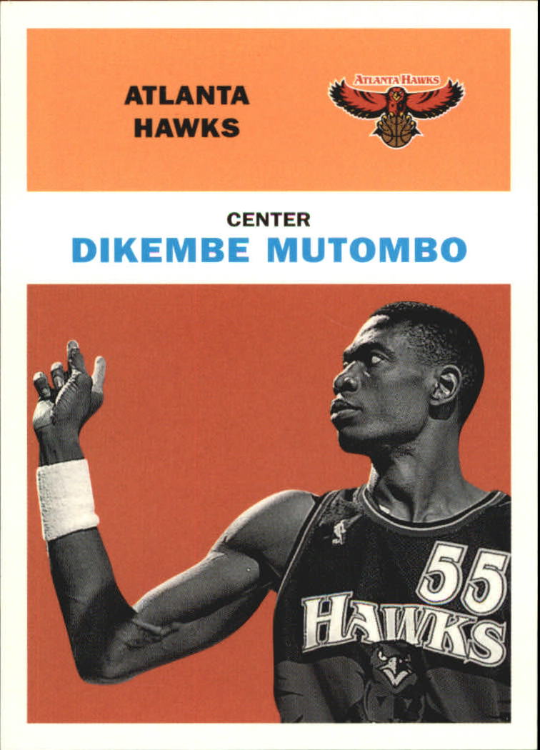 1998-99 Fleer Vintage '61 #55 Dikembe Mutombo