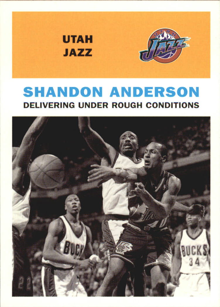 1998-99 Fleer Vintage '61 #64 Shandon Anderson