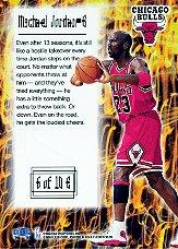 1998-99 Fleer Electrifying #6 Michael Jordan back image