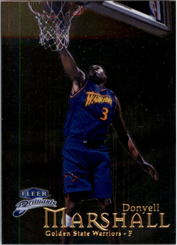 1998-99 Fleer Brilliants #31 Donyell Marshall on Fanatics Collect