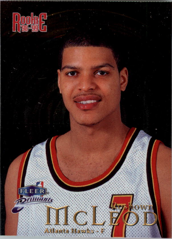 Steve Smith - Atlanta Hawks (NBA Basketball Card) 1998-99 Fleer Brilliants  # 93 Mint
