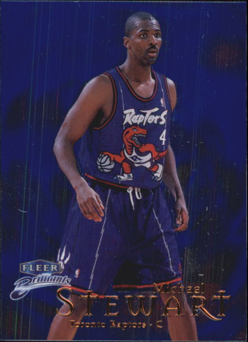 1998-99 Fleer Brilliants Blue #85 Michael Stewart