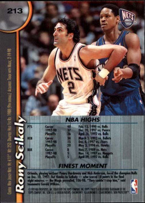 Sports Card Back