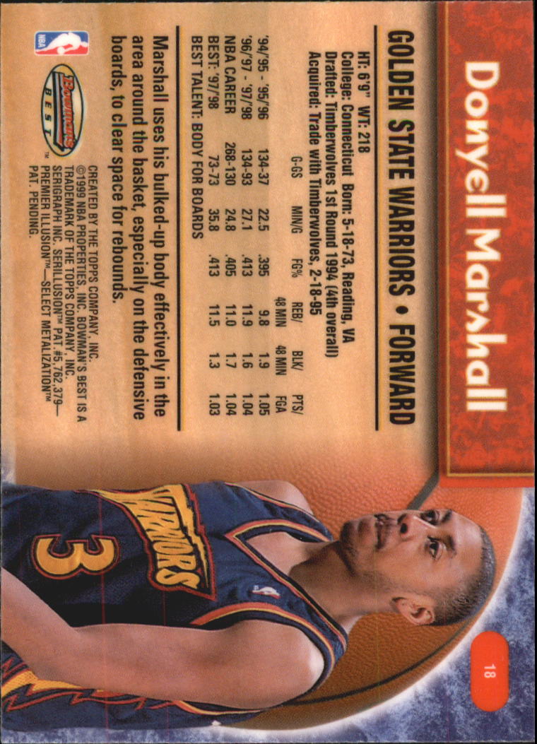 A3148- 1998-99 Bowman's Beste BK #S 1-125 + Einsätze -du Pick- 15 + Gratis US - Bild 33 von 209