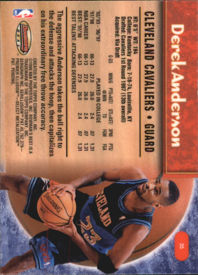 A3148- 1998-99 Bowman's Beste BK #S 1-125 + Einsätze -du Pick- 15 + Gratis US - Bild 63 von 209