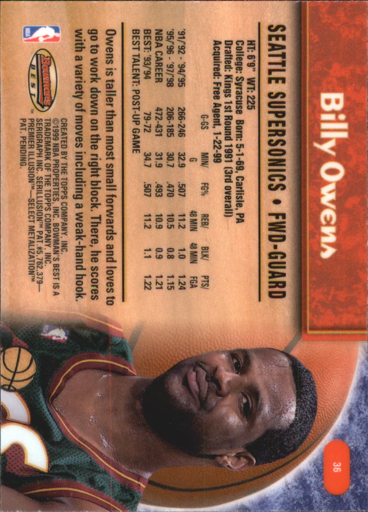 A3148- 1998-99 Bowman's Beste BK #S 1-125 + Einsätze -du Pick- 15 + Gratis US - Bild 65 von 209