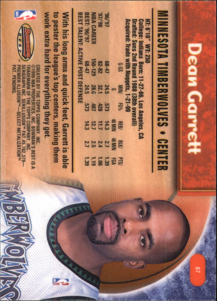 A3148- 1998-99 Bowman's Beste BK #S 1-125 + Einsätze -du Pick- 15 + Gratis US - Bild 127 von 209