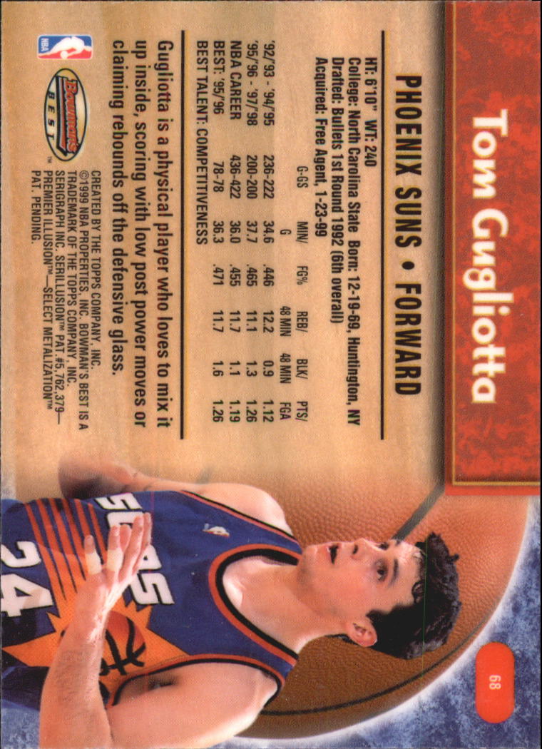 A3148- 1998-99 Bowman's Beste BK #S 1-125 + Einsätze -du Pick- 15 + Gratis US - Bild 129 von 209