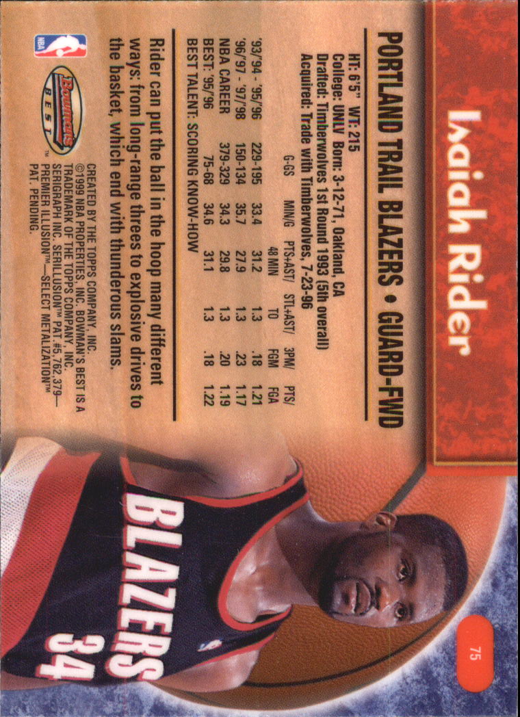 A3148- 1998-99 Bowman's Beste BK #S 1-125 + Einsätze -du Pick- 15 + Gratis US - Bild 141 von 209