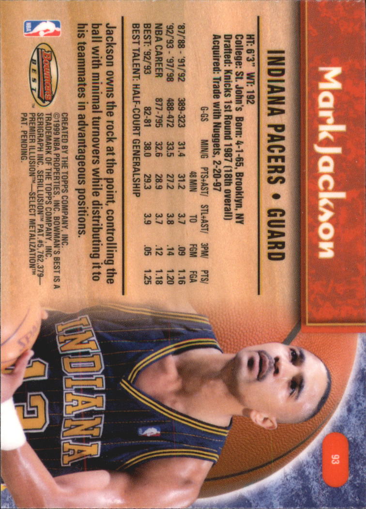 A3148- 1998-99 Bowman's Beste BK #S 1-125 + Einsätze -du Pick- 15 + Gratis US - Bild 171 von 209