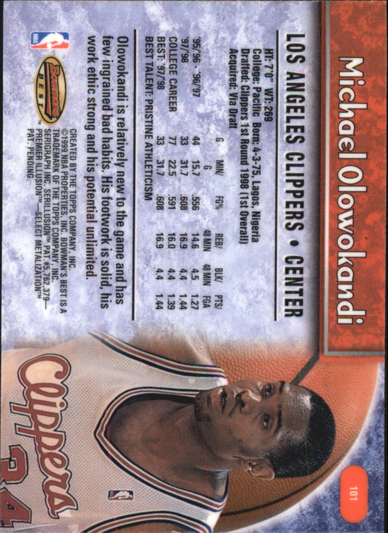 A3148- 1998-99 Bowman's Beste BK #S 1-125 + Einsätze -du Pick- 15 + Gratis US - Bild 185 von 209