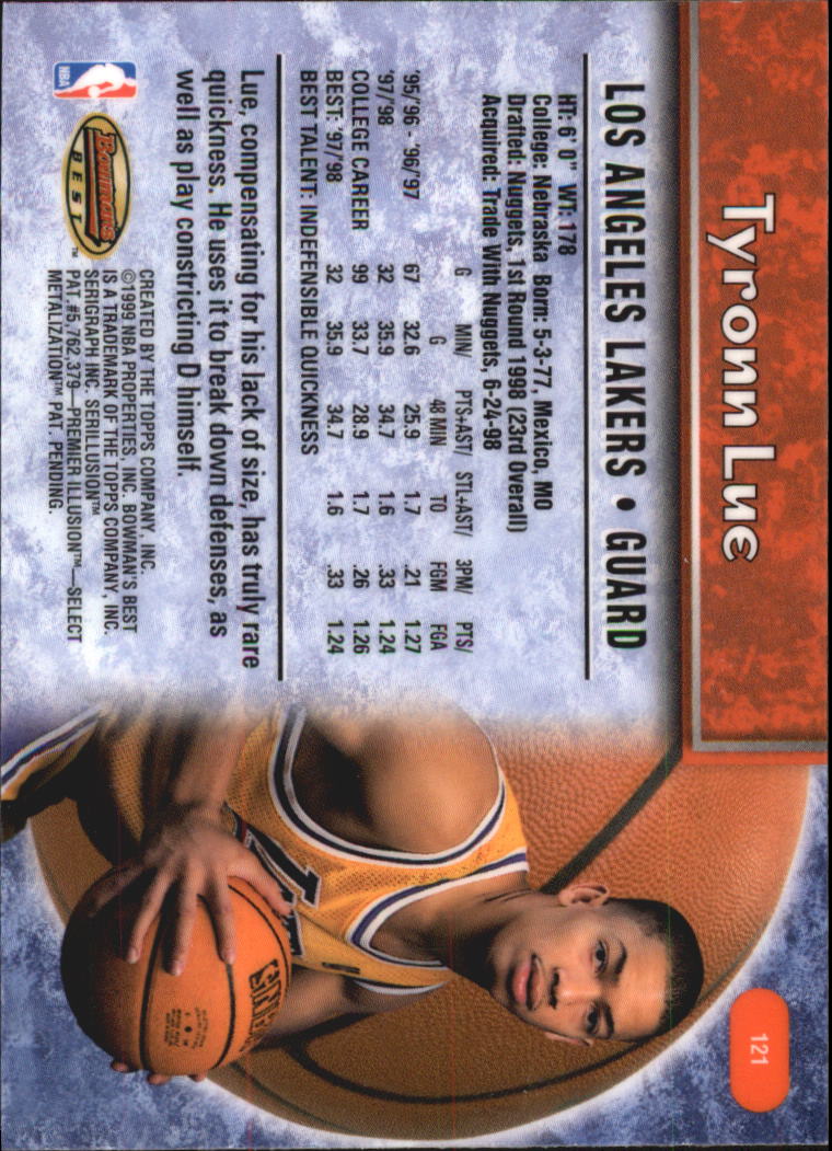 A3148- 1998-99 Bowman's Beste BK #S 1-125 + Einsätze -du Pick- 15 + Gratis US - Bild 207 von 209