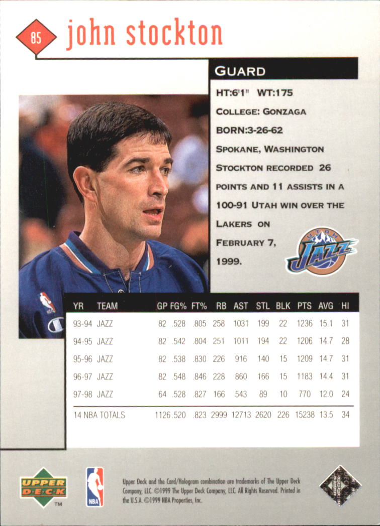 John Stockton cards (1989-2021) Jazz - You Choose - Bild 111 von 284