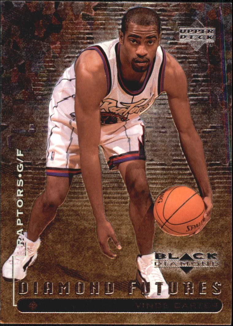 1998-99 Black Diamond #120 Vince Carter RC