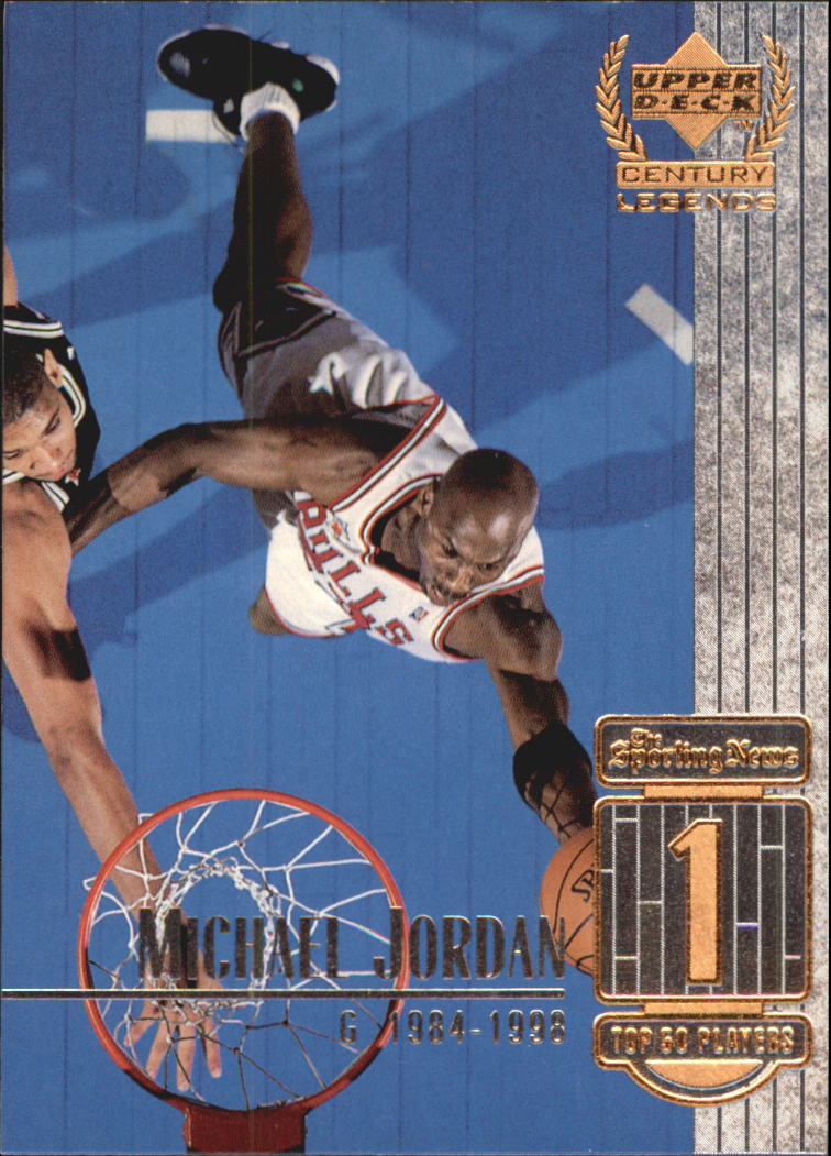 1999 Upper Deck Century Legends #1 Michael Jordan