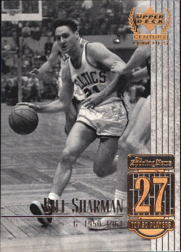 1999 Upper Deck Century Legends #27 Bill Sharman