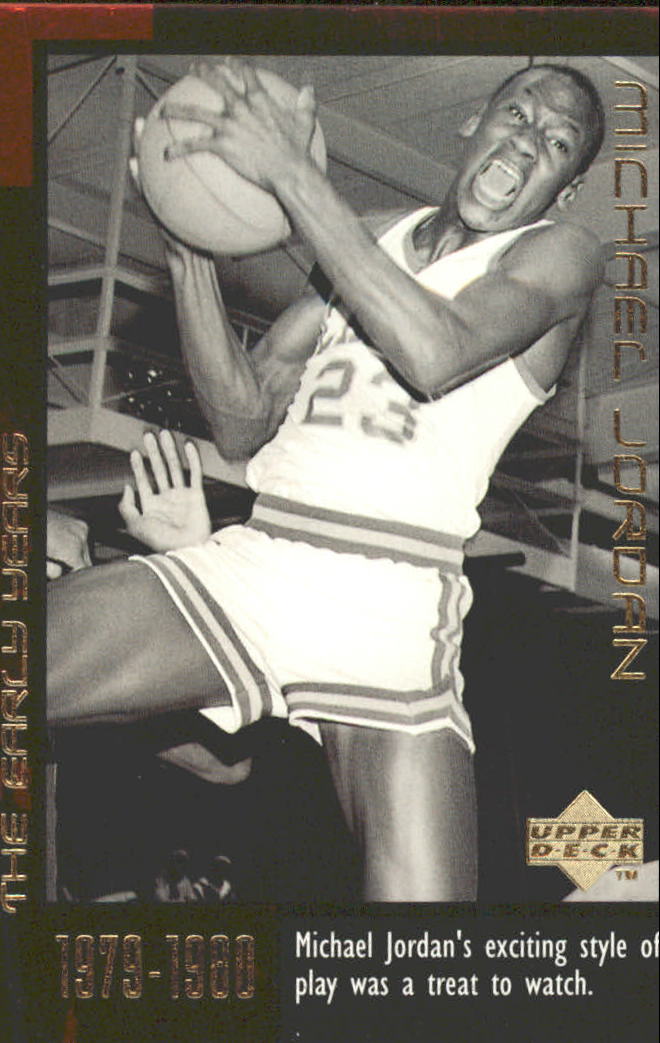 1999 Upper Deck Michael Jordan Career #5 Michael Jordan/The Early Years