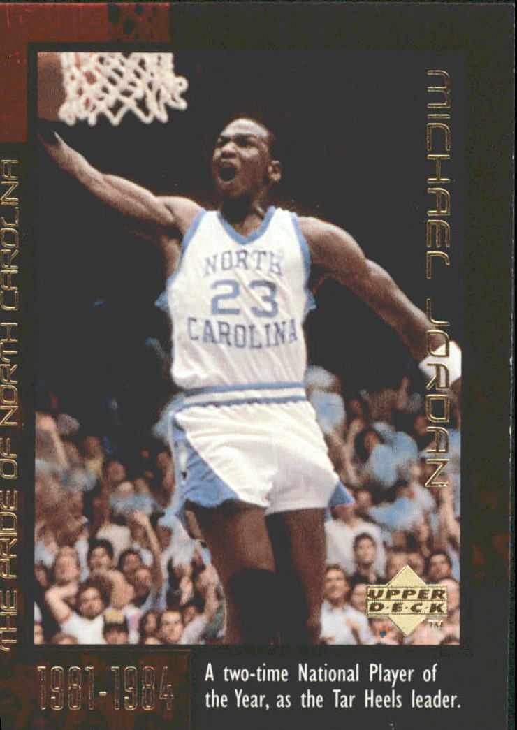 1999 Upper Deck Michael Jordan Career #9 Michael Jordan/Pride of NC