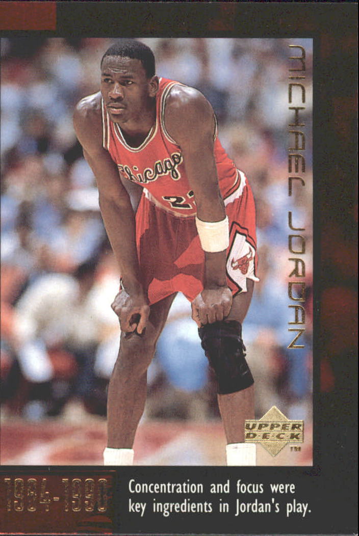 1999 Upper Deck Michael Jordan Career #13 Michael Jordan/Rise to Greatness