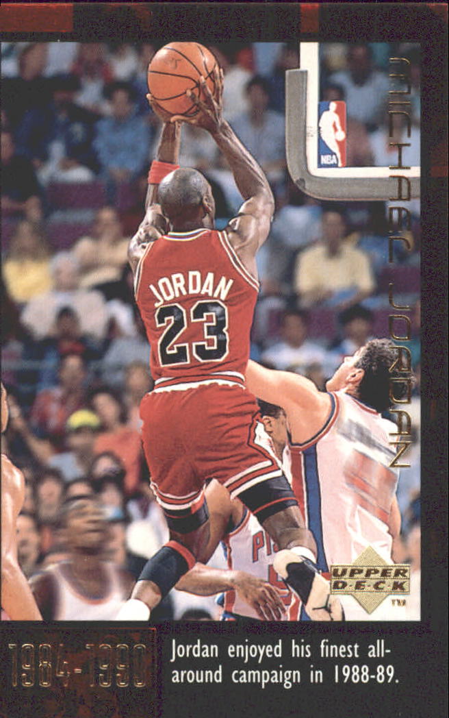 1999 Upper Deck Michael Jordan Career #24 Michael Jordan/Rise to Greatness