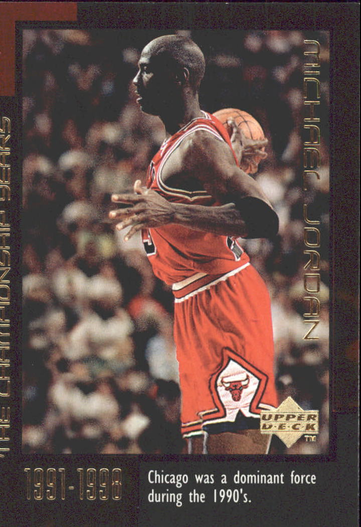 1999 Upper Deck Michael Jordan Career #35 Michael Jordan/The Championship Years