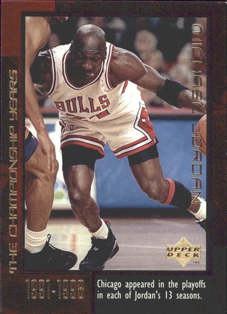 T MJ37 1999 Upper Deck Michael Jordan Career Collection The