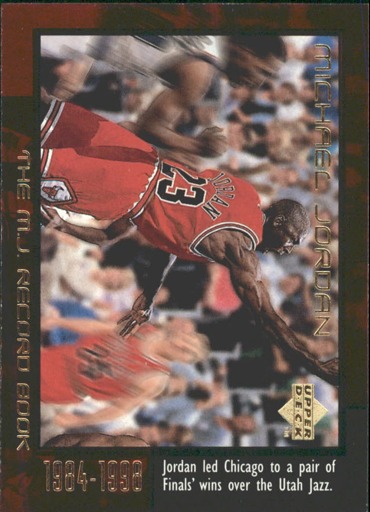1999 Upper Deck Michael Jordan Career #50 Michael Jordan/Record Book