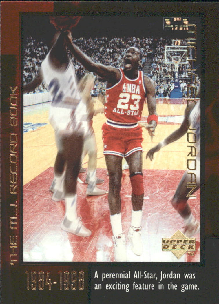 1999 Upper Deck Michael Jordan Career 55 Michael Jordan/Record Book