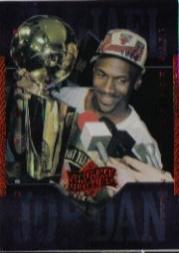 1999 Upper Deck Michael Jordan Athlete of the Century #6 Michael Jordan/1996 NBA Championship