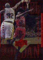 1999 Upper Deck Michael Jordan Athlete of the Century #11 Michael Jordan/NBA Playoff career pts leader