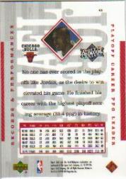 Michael Jordan Atleta del Siglo 1999 Upper Deck Singles - Tú eliges - Imagen 41 de 100