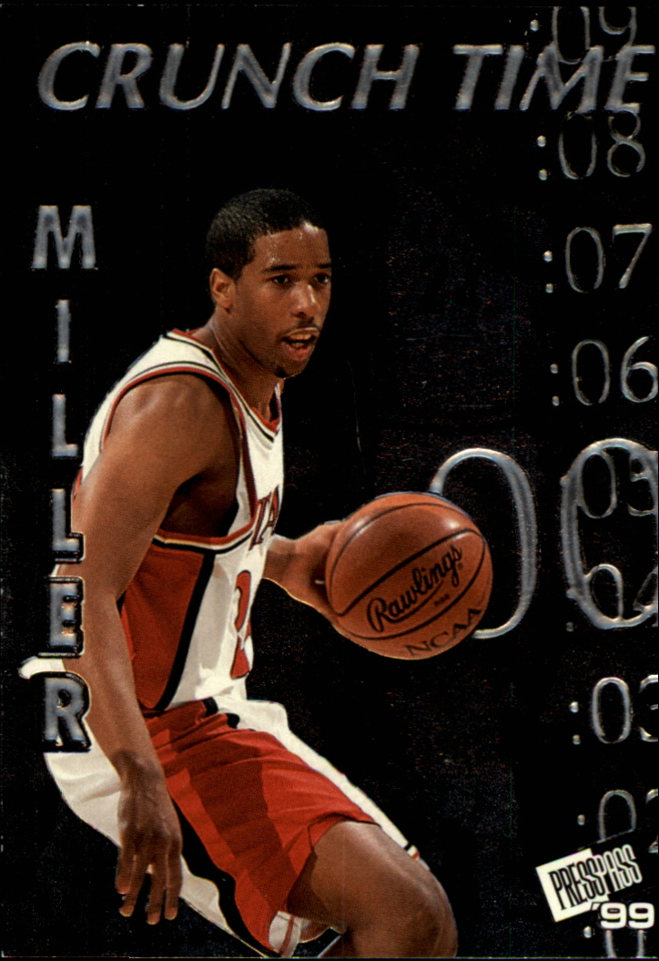 1999 Press Pass Crunch Time #CT7 Andre Miller
